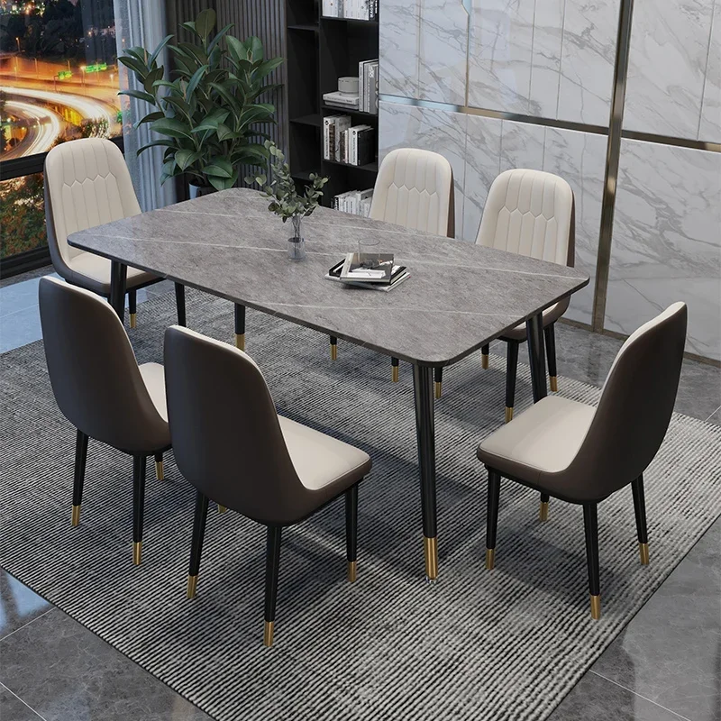 

Modern Kitchen Table Luxury Home Dinning Tables Sets Individual Dining Bar Garden Islands Restaurant Coffe Cafe Room Furniture