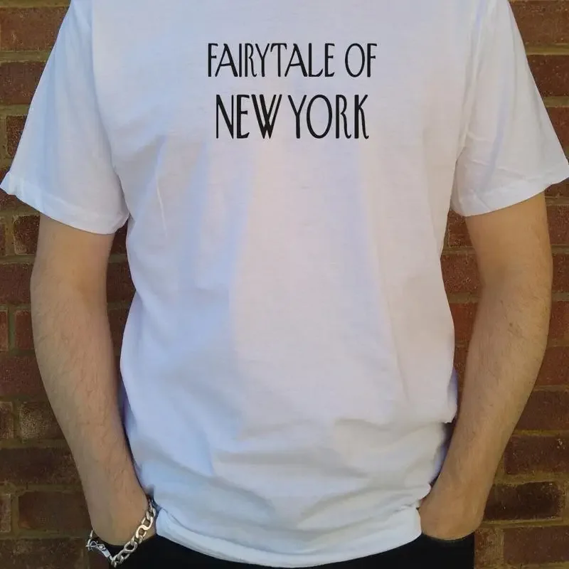 Fairytale Of New York T Shirt Christmas Shane McGowan Punk S XXL