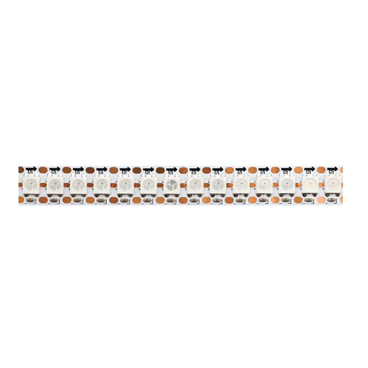 AT53 5m WS2812B Striscia LED 5V 144 Pixel LED/M Indirizzabile individualmente IP20 Barra lampada a nastro flessibile impermeabile