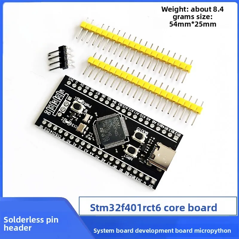STM32F401RCT6/STM32F401CCU6 Core Board, System Board, Development Board with MicroPython