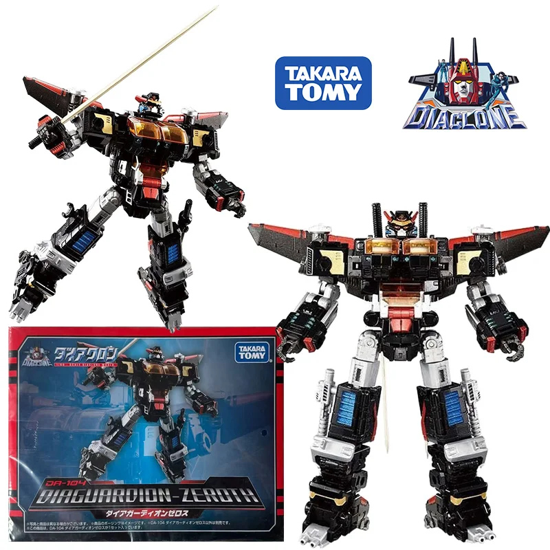 Takara Tomy Diaclone DA-104 Diagurrdion-Zeroth 14Cm Anime Original Action Figure Model Kit Assemble Toy Birthday Gift Collection