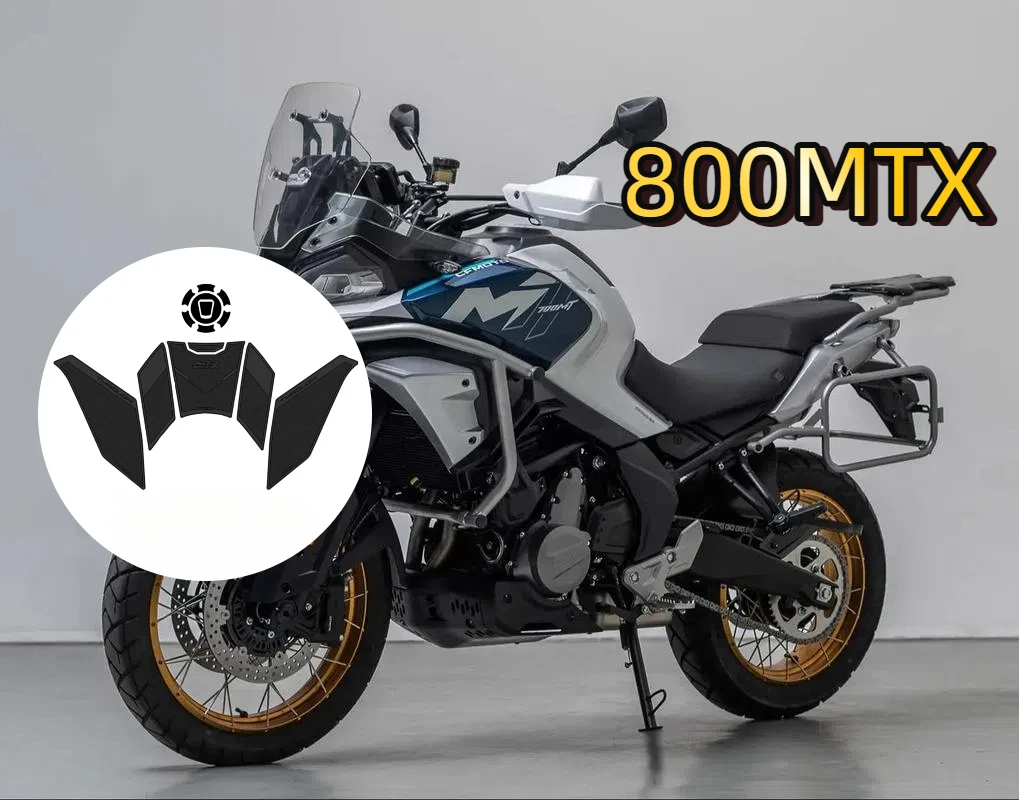 

For CFMOTO 800MTX 800 MTX 800 MT-X 800Motorcycle Anti-scratch Rubber Oil Tank Protection Sticker Decals Tank Pad Side Protection