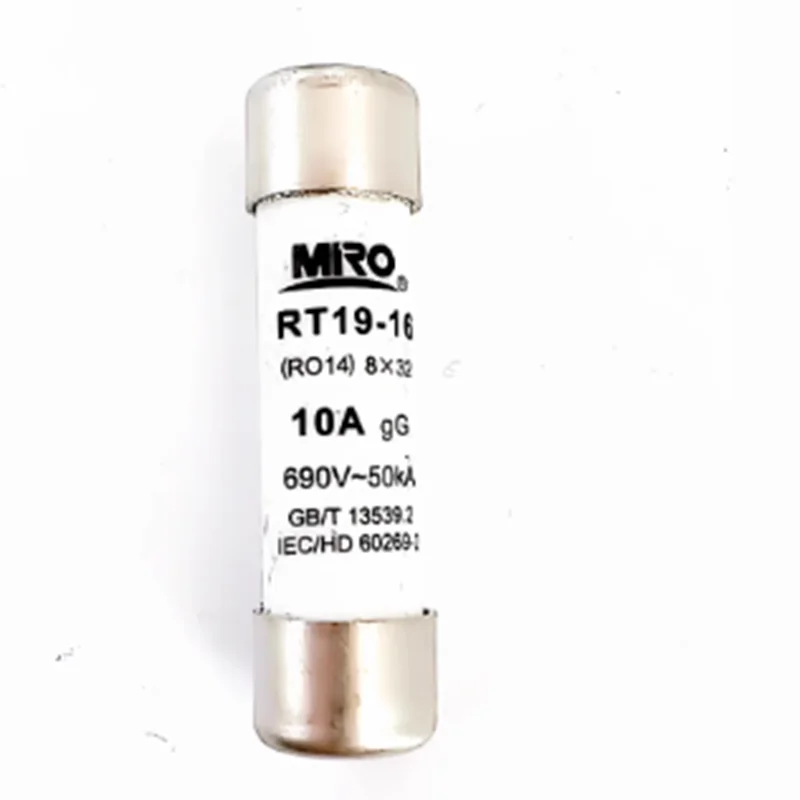 

20 шт. Быстрый предохранитель MRO RO14 8*32 8X32 RT19-16 R014 500 В 1A 3A 4A 5A 0,5A A 25A Предохранители