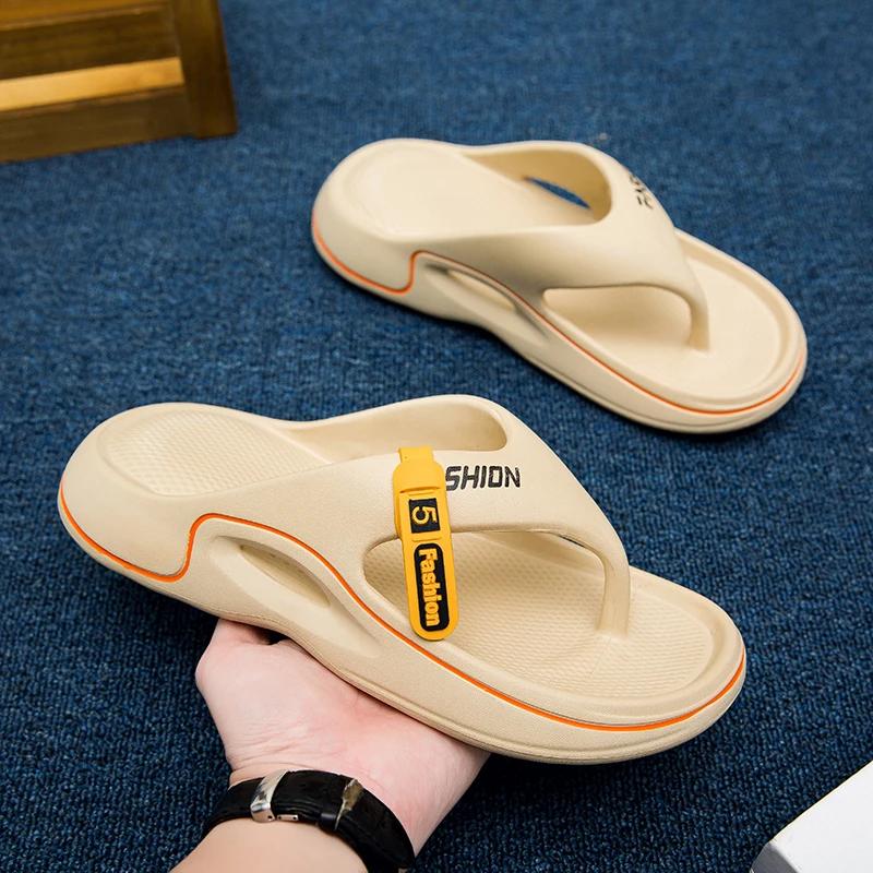 

Popular Flip-Flops for Men and Women, Eva Material, Thick-Soled Beach Sandals for Couples, Flip-Flops for Outdoor Wear