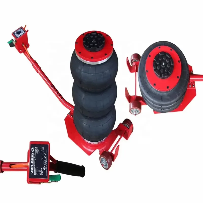 for Car Truck 5 Ton Extended Handle Lifting Tool Height Pneumatic Three Bag Air Jack