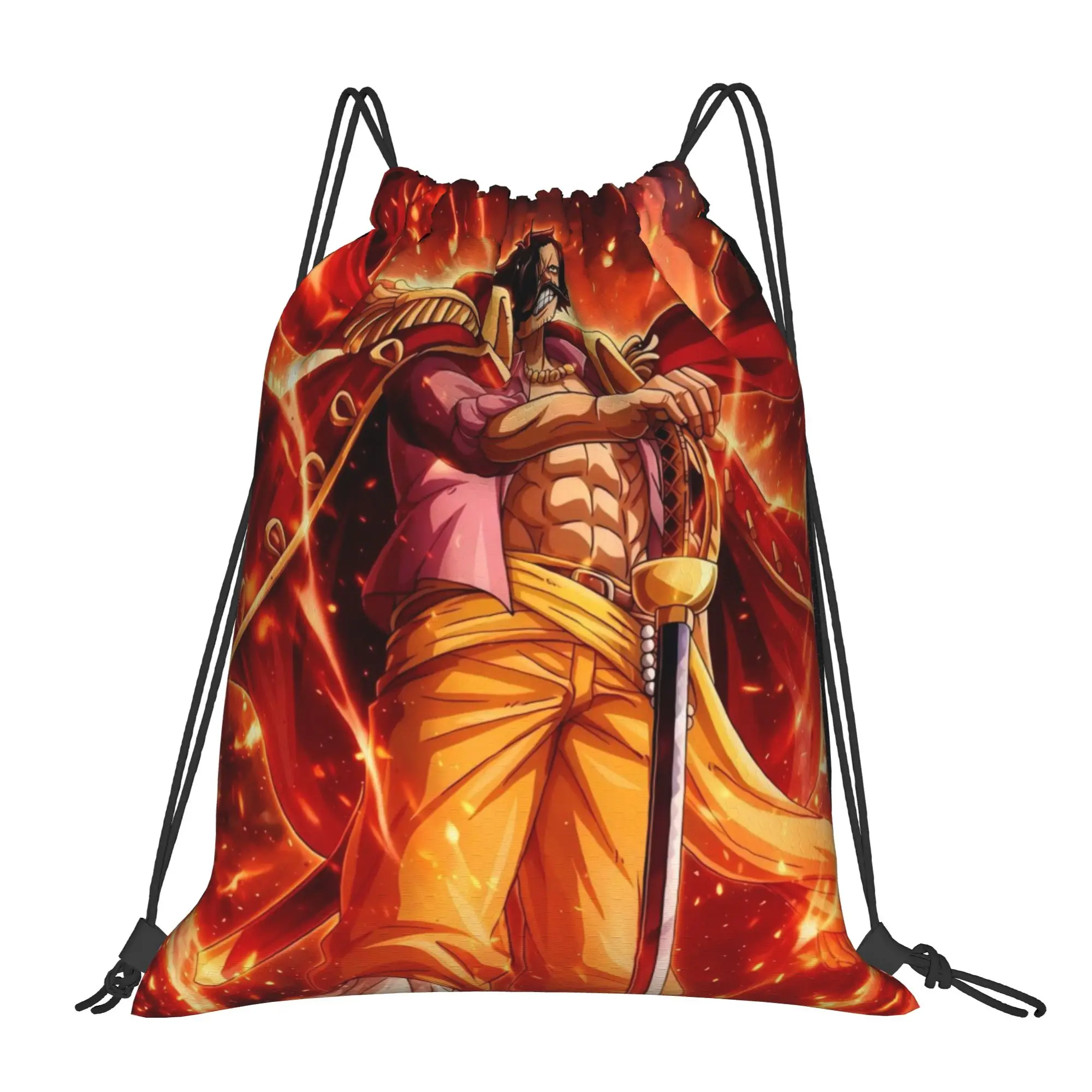 

Сумки на шнурке Gol·D·Roger One Piece для подводной охоты, мужские и женские, рюкзак для дайвинга, сумка для плавания, многофункциональный карман