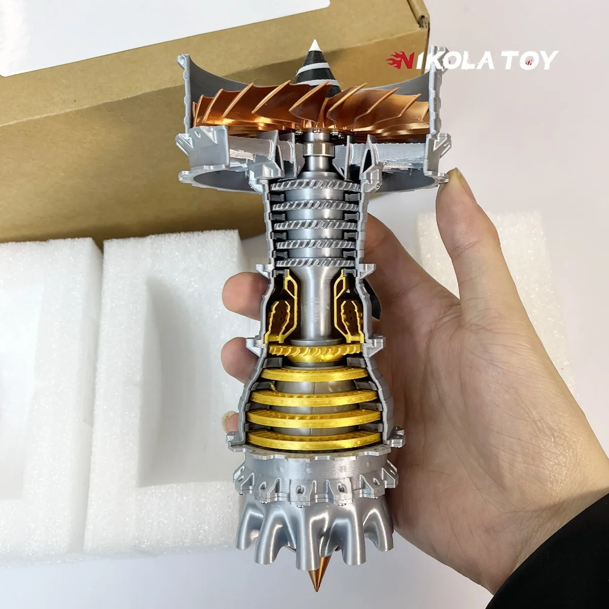 TR-900 Nieuwe Verbeterde Turbofan Motor Model Mechanische Ornamenten Speelgoed Luchtvaart Vliegtuigen Creatieve Verjaardagscadeau DIY Assemble