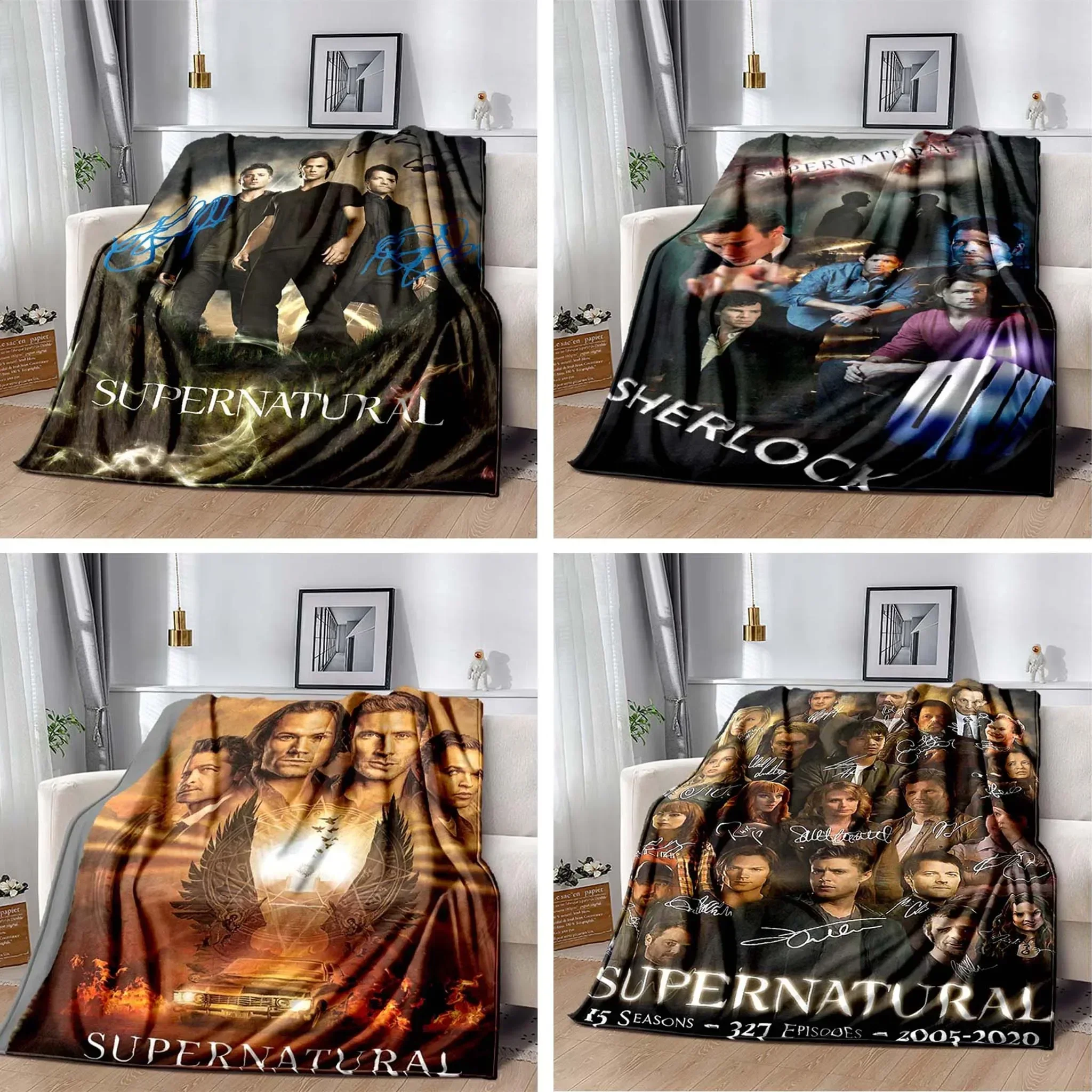 

Многоразмерное флисовое плюшевое одеяло с принтом D для дивана, кровати, путешествий, легкое, для всех сезонов