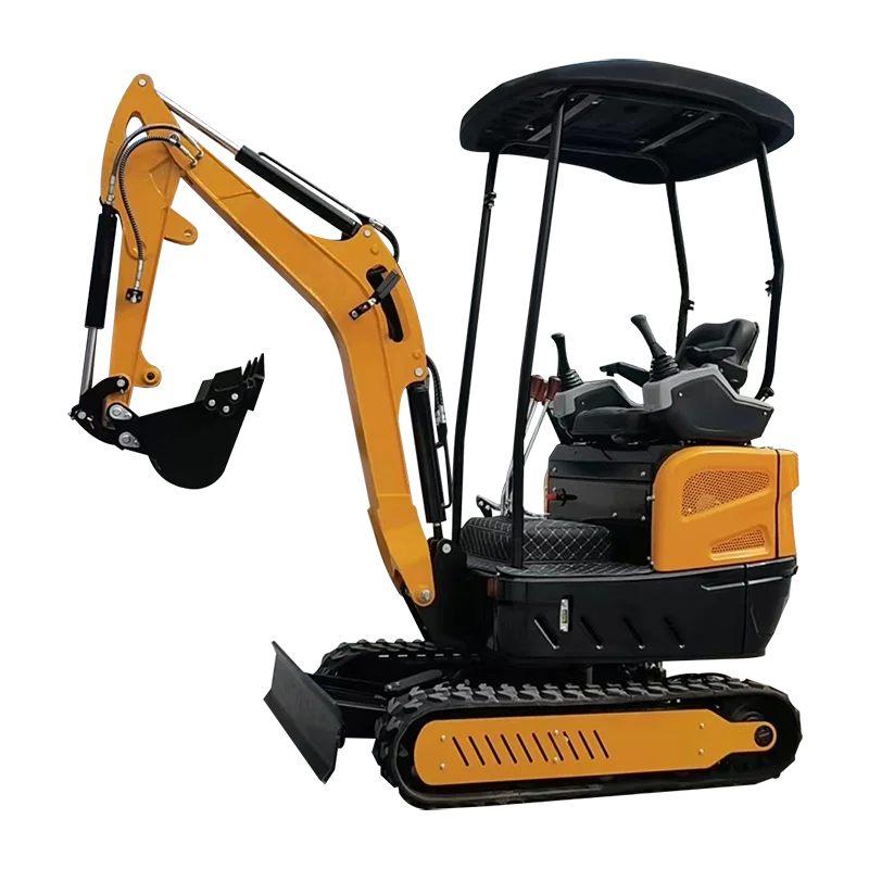 1.7 Ton Mini Crawler Digger CE Approved Euro 5 Stable Performance for Orchard Garden