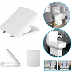 Square-shape Toilet Seats Anti-scratch Wear-resistance Toilet Lid For Hotel