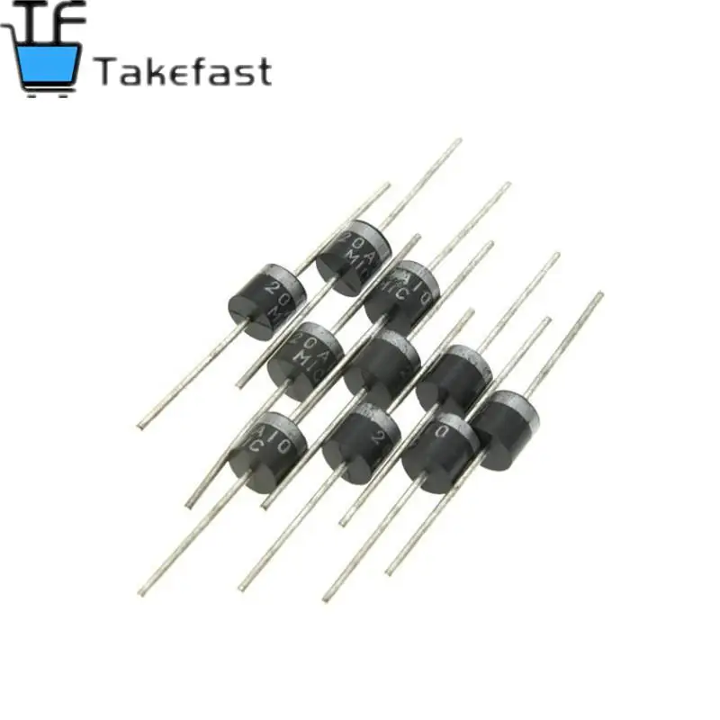 50pcs/bag 6A10 6A 1001V 10A10 10A 1000V 20A10 20A 1000V rectifier diode image 6