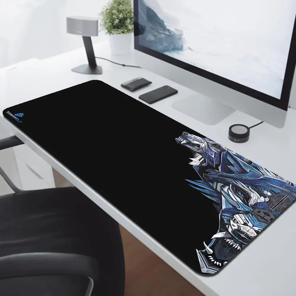 Titanwolf Mouse Pad Large Gaming Accessories Mouse Mat Keyboard Mat Desk Pad XXL Carpet Computer Mousepad Gamer Laptop Mausepad