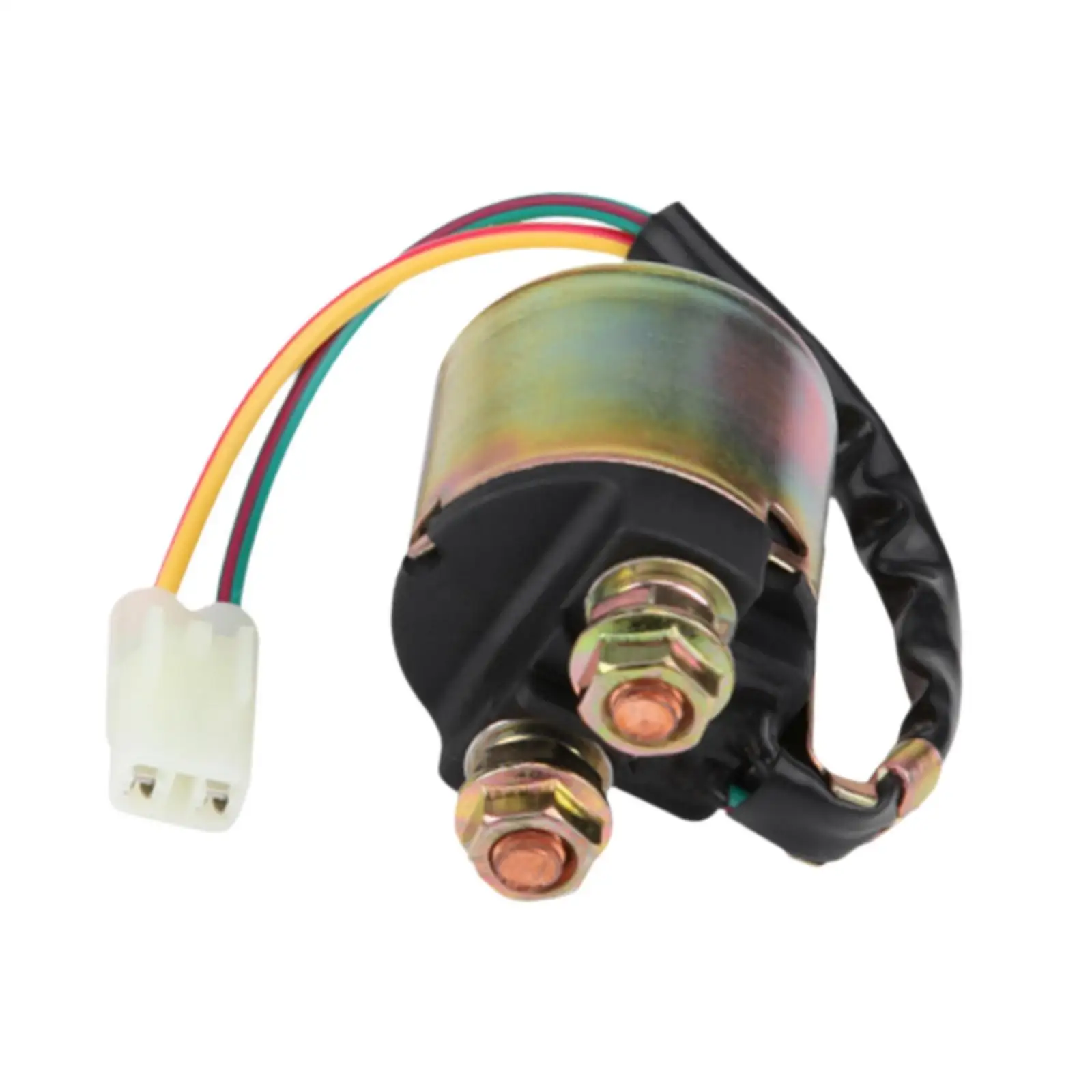 Starter Solenoid Relay Sturdy Metal Compact Upgrade Consistent Start for Honda TRX420FM Rancher