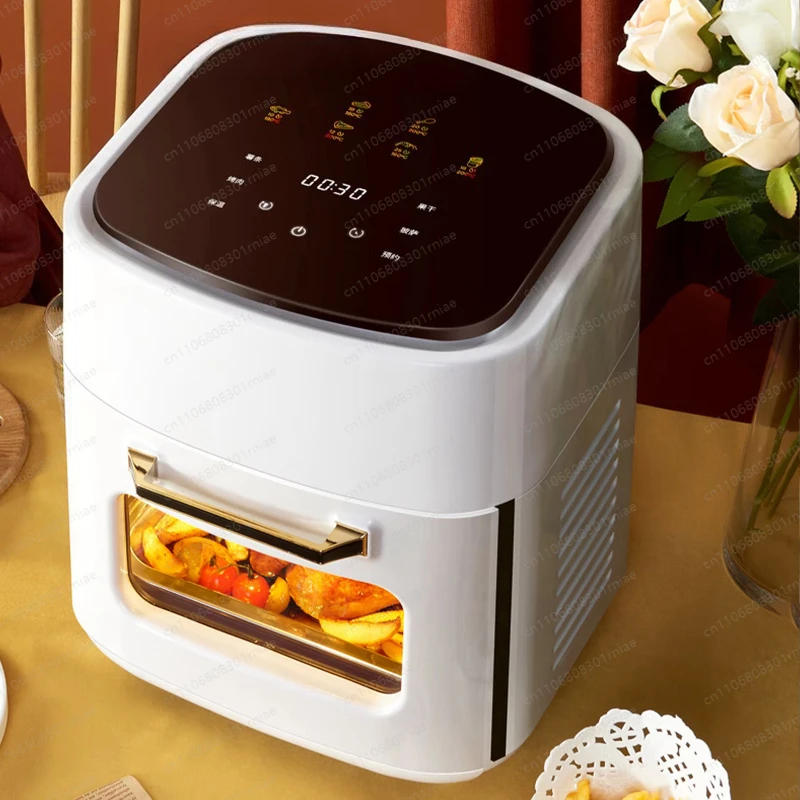 15L Stainless Steel Air Fryer Toaster Digital Control Battery Powered Adjustable High Quality for Home And Hotel Use