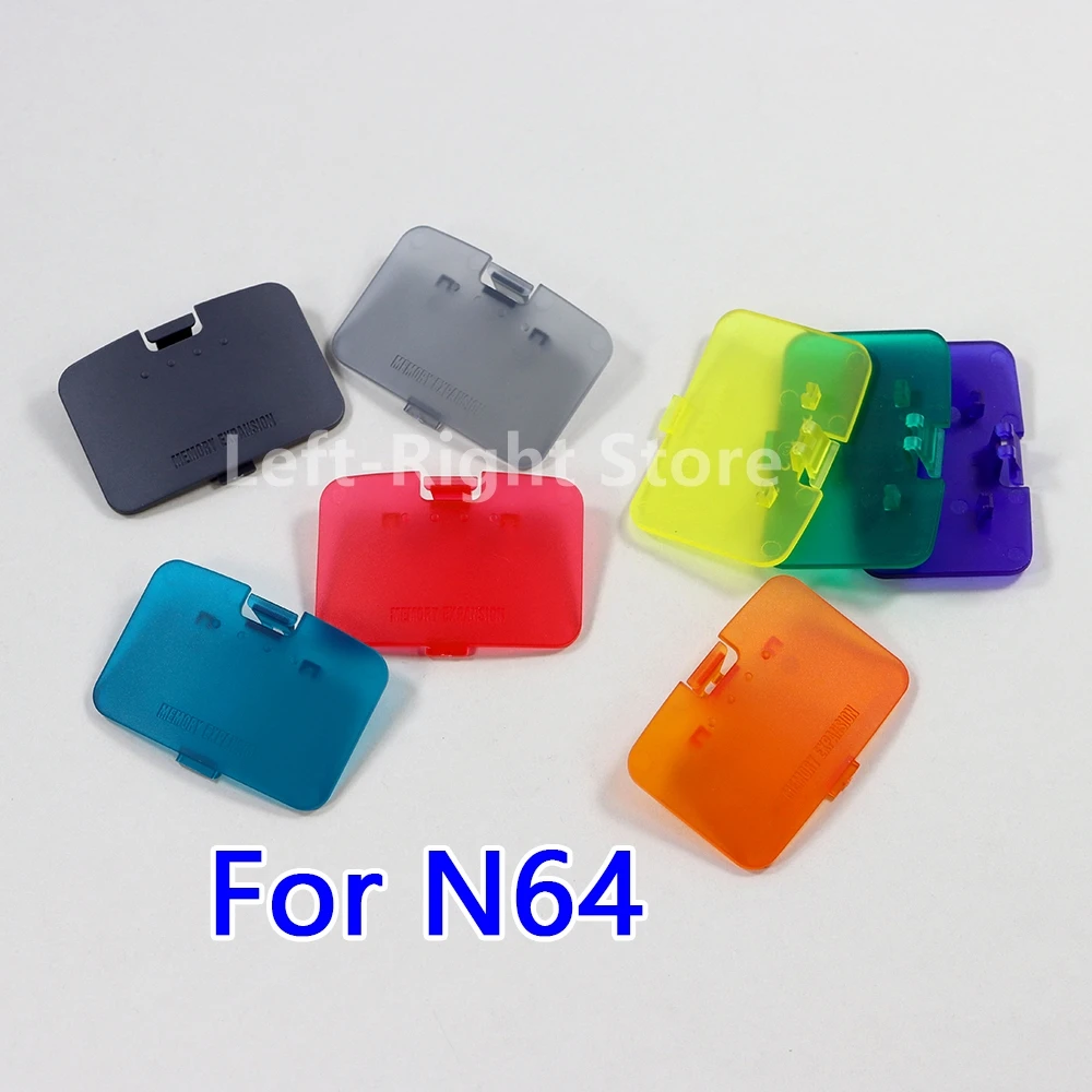 100PCS Replacement Multicolor Memory Expansion Door Cover Lid Part For Nintend N64 Battery For N64