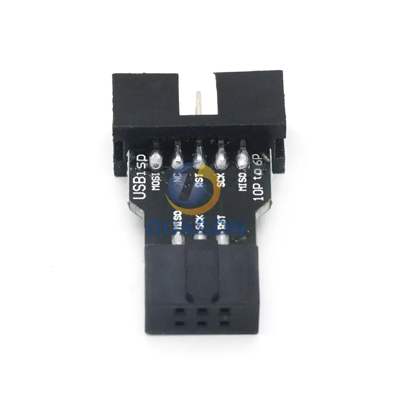 10Pin To 6PiN Convert To Standard 10 Pin To 6 Pin Adapter Board For ATMEL STK500 AVRISP USBASP ISP Interface Converter AVR