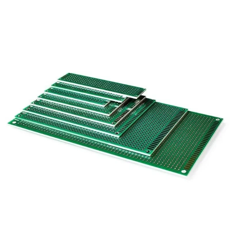 

2x8 3x7 4x6 5x7 6x8 7x9 Green PCB Dual Panel Board DIY Universal Prototype Board Protoboard Kit Double sided tin plated PCB 2.54