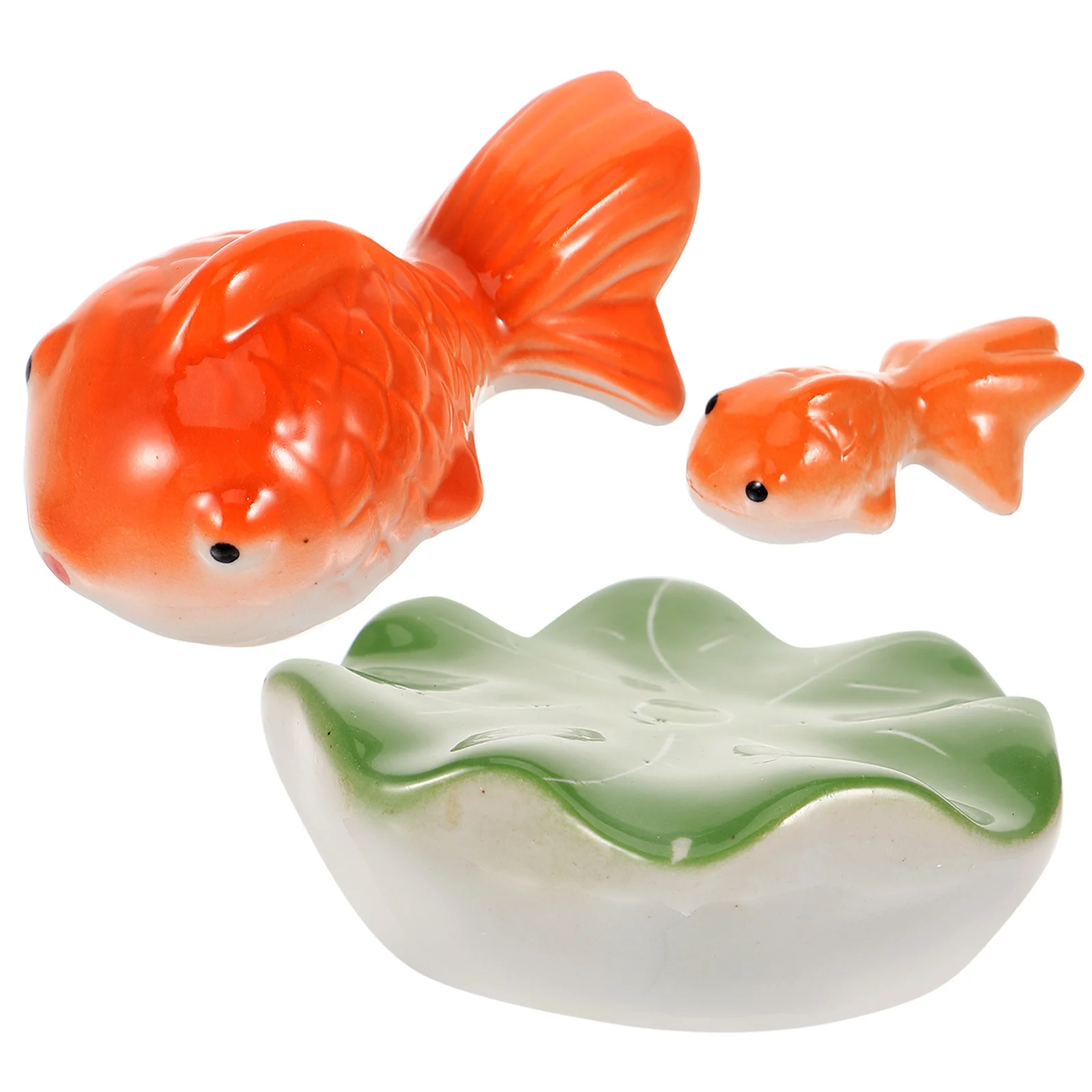 

3Pcs Ceramic Fish Tank Ornament Aquarium Decoration Floating Animal Crafts Lifelike Aquarium Floating Animal Accessories