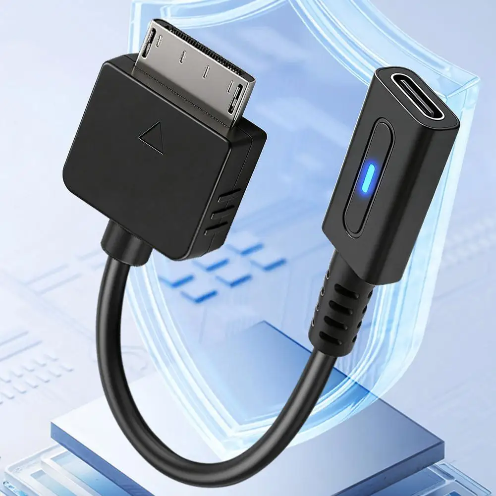 USB C For PSP GO Adapter Charging Cable Type C Female Portable Power Converter With Intelligent Chip For Sony Game Console