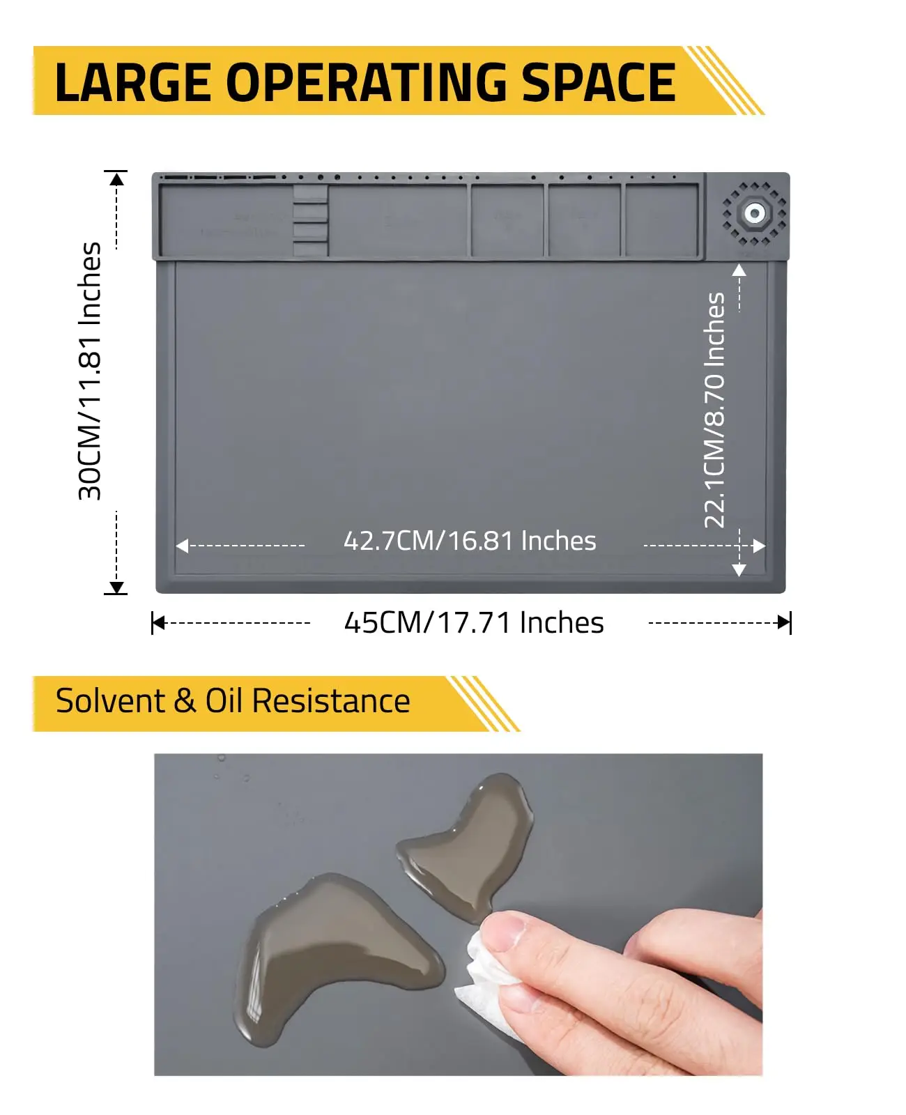 CVLIFE Pistolenreinigungsset mit Bürsten, Picks, Tupfer, Patches, Ölflasche für 9 mm,.223/5,56 mm,.38.357 12GA