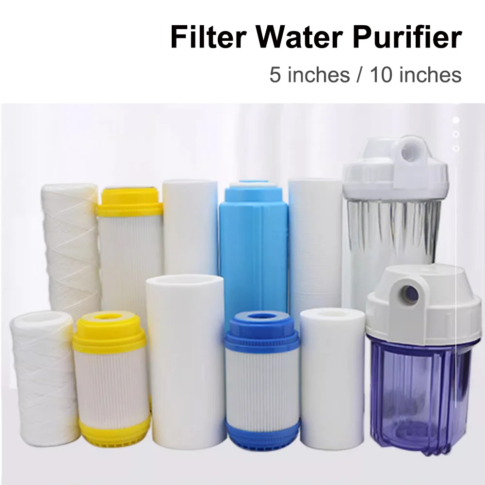 Filter Water Purifier 5 inch/10 inch Laser Deionized Resin Filter for Fiber Laser Chiller