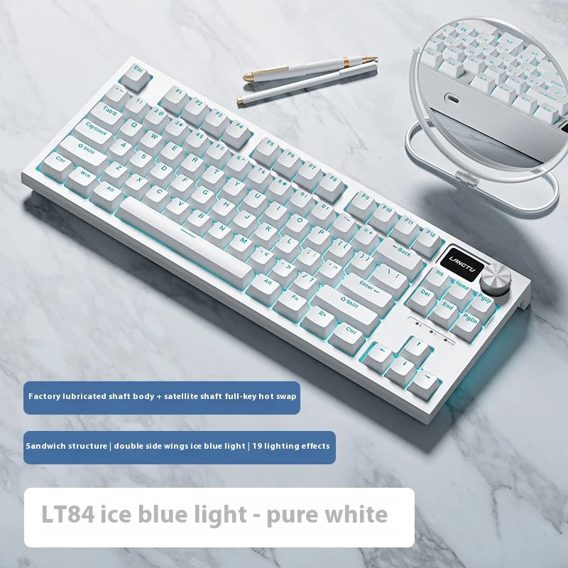 

LANGTU LT84 Wired Customized Gaming Competitive Office Mechanical Keyboard