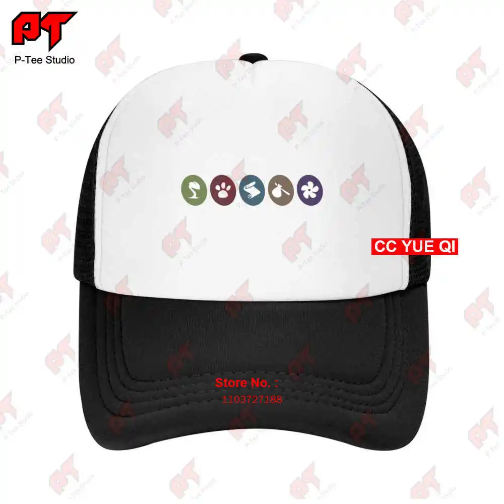 Everdell Board Game Inspired Icons Soft Bella Baseball Caps Truck Cap 07Y6