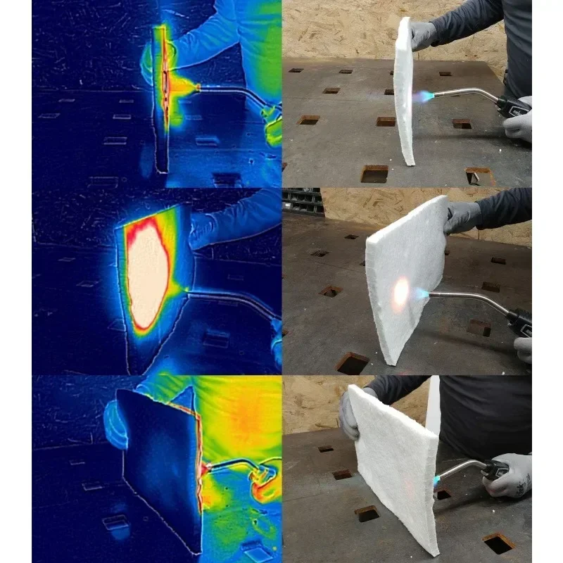 Fiber Insulation, 1/4" Thick x 16" x 240", 2400F Fireproof Insulation Blanket