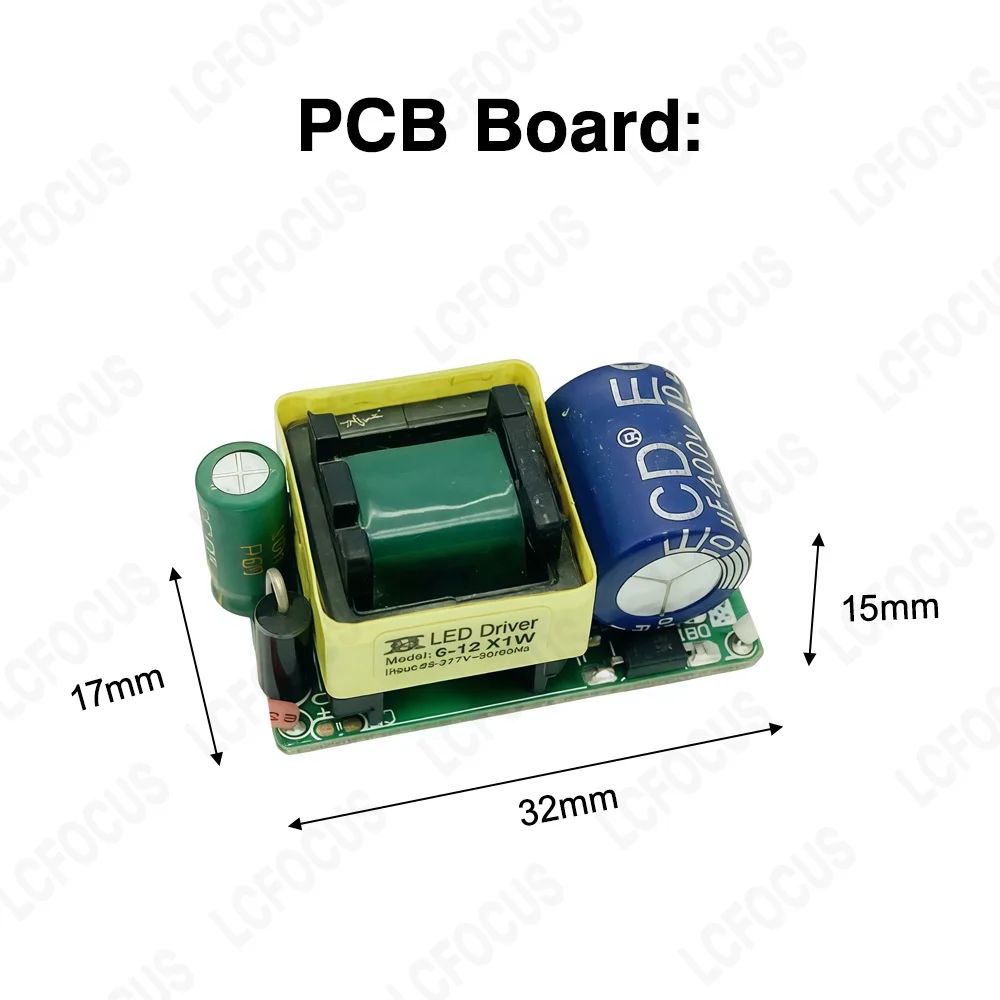 No Flicker 3W 5W 7W 9W 10W LED Driver Constant Current 300mA 450mA 600mA 900mA Input 110V 220V Lighting Transformers