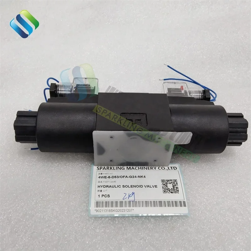 Elettrovalvola idraulica dei pezzi di ricambio dell'escavatore SKGM 4WE 6 D53 4WE6D53/OFAG24NK4