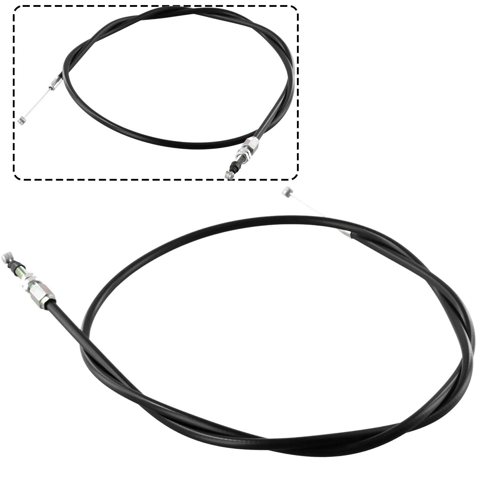 Replacement throttle cable for Honda lawnmower HRD535 HRD536 HR214 HR194 122cm length part number 17910VA3003 compatible cable