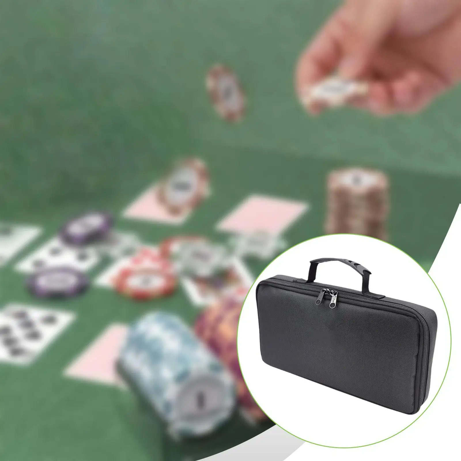 

Профессиональная сумка для хранения игровых монет, аксессуары большой емкости, портативная