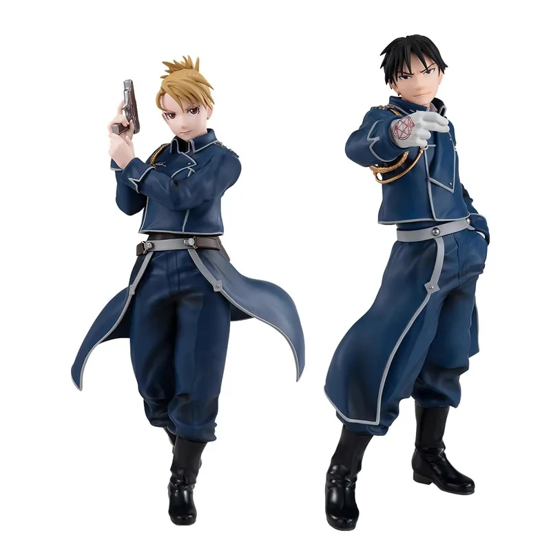 Stock Original GSC POP UP PARADE First Lieutenant Riza Hawkeye Colonel Roy Mustang Animation Character Model Toy Holiday Gifts