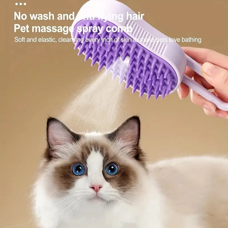 Escovas para Animais de Estimação, Escovas Desembaraçadoras, Escovas de Massagem, Escovas Elétricas com Spray de Vapor, Produtos para Remoção de Pelos, Escovas para Gatos