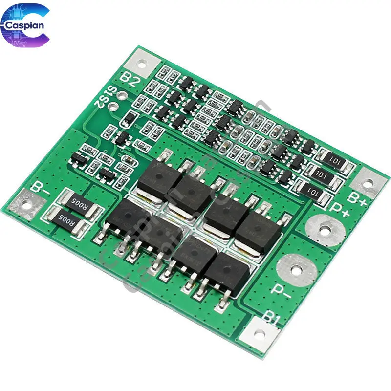 

3S 11 1V 12V 12 6V 18650 Li ion Battery Protection Board 25A with Balance Overcharge Overdischarge Short Circuit