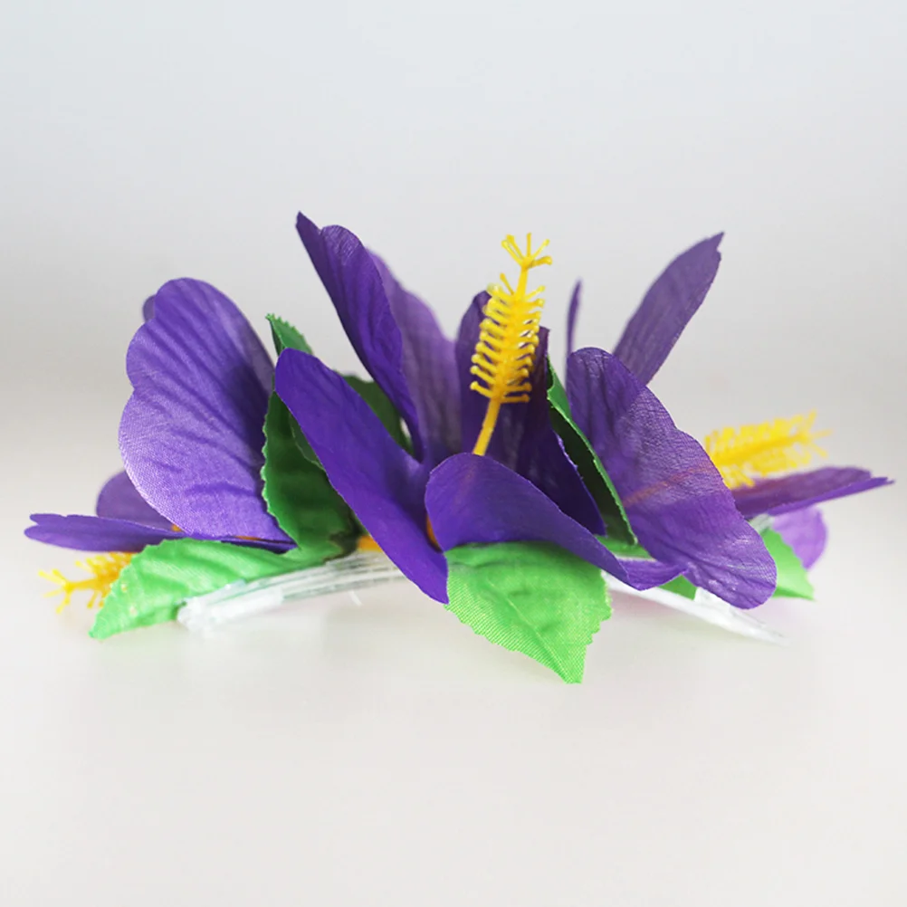 

12pcs Hawaii Hibiscus Flower Hair Clips Flower Barrette Hair Hair Accessories for Women Girls hibiscus hair clip