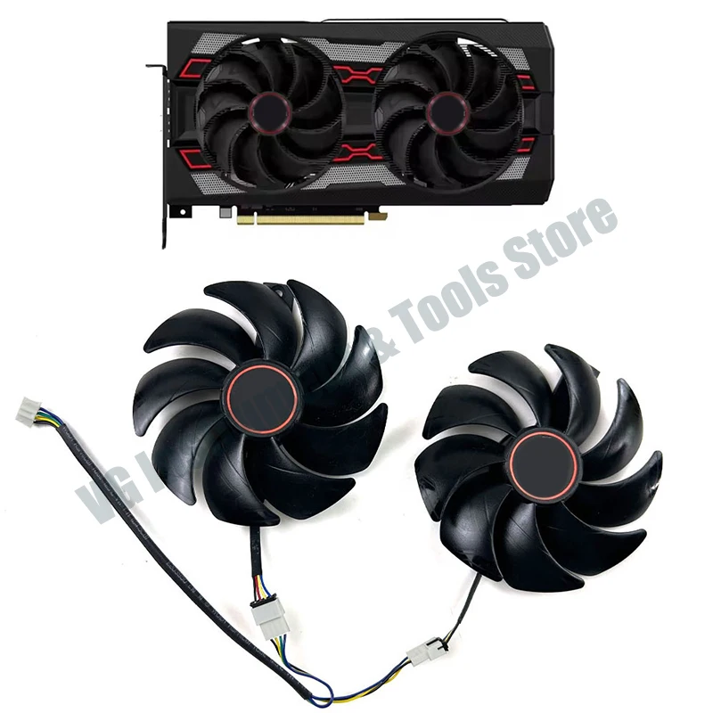 NEW For Cooling Fan CF1015H12D 95mm 4pin For SAPPHIRE Radeon RX5600XT 6GB PULSE6G D6 Platinum Edition OC Graphics Card fans