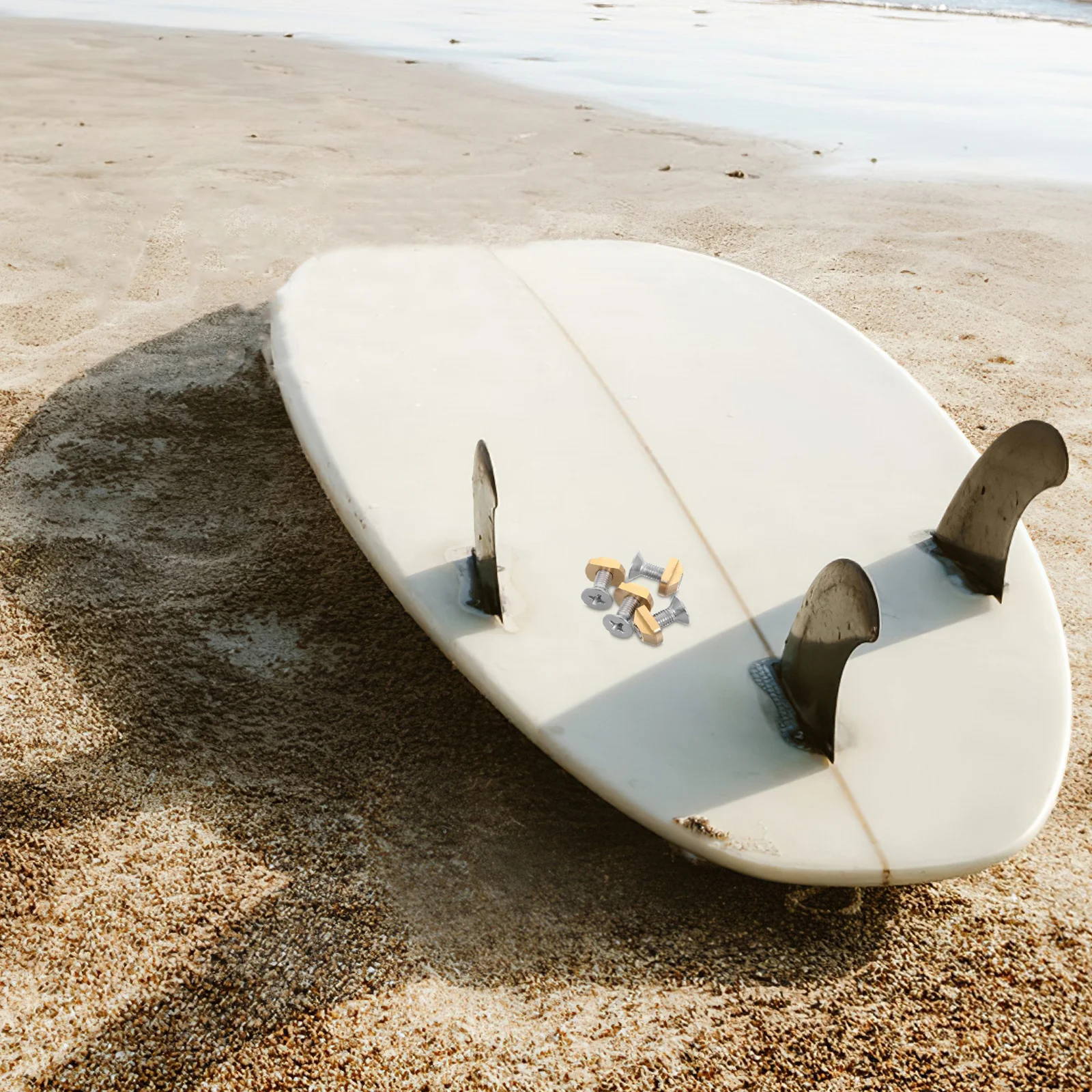 

4Pcs Stainless Hydrofoil T Nuts Mounting Nuts Sliding Set for Secure Rudder Installation Surfing Supplies Parts