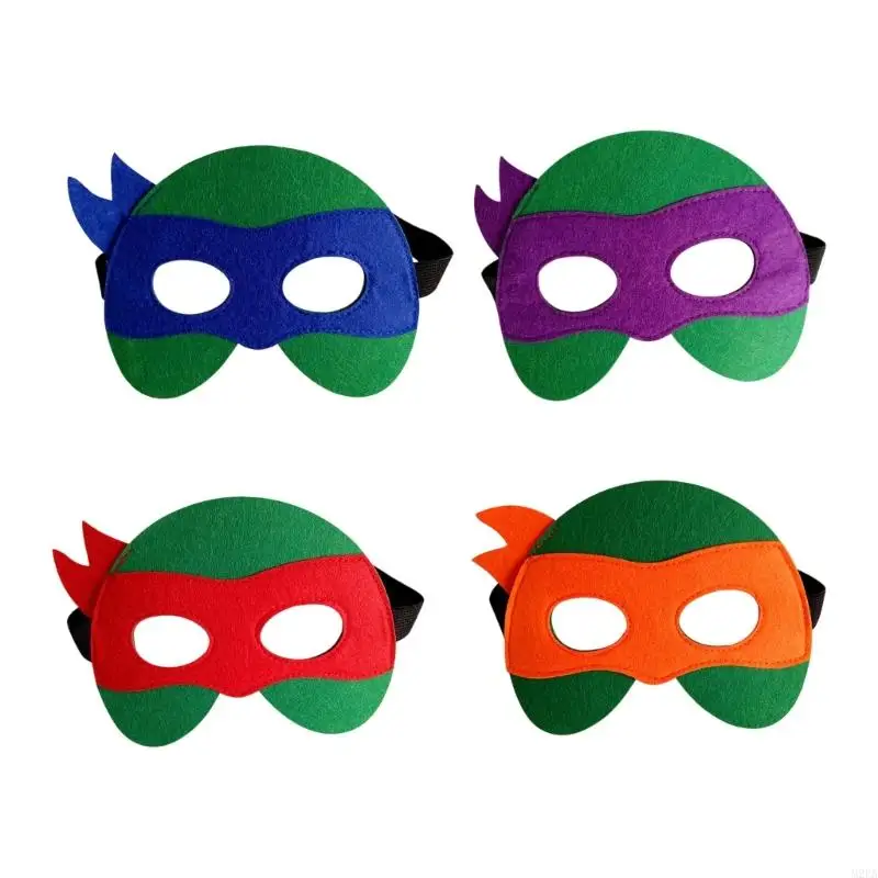 

2025 Новые дети Felts Anime Mask Mask Cosplay Halloween Costume Accessory