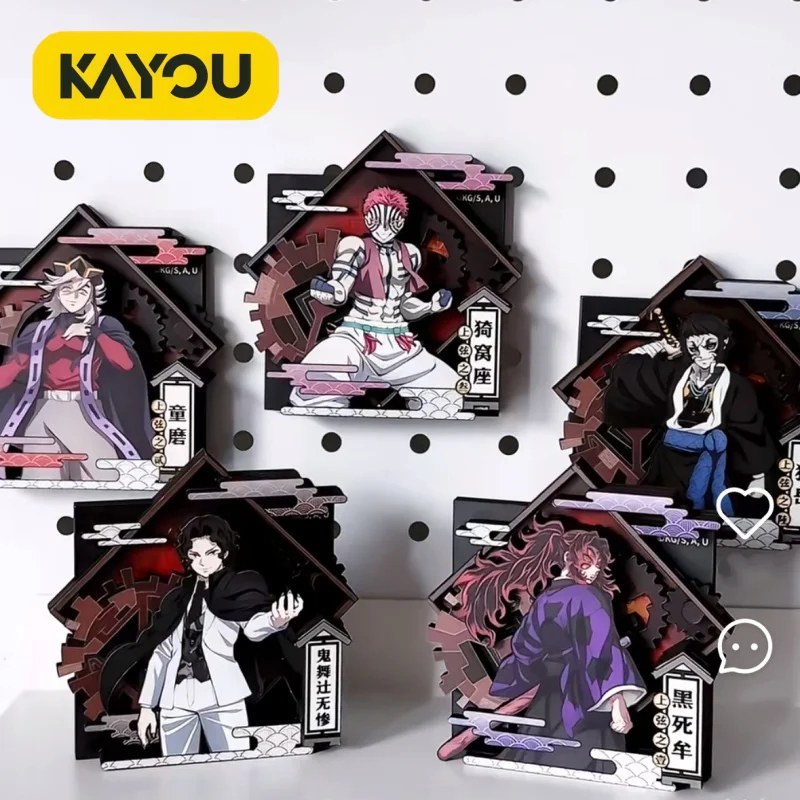 Pegatina magnética Kayou Demon Slayer Kimetsu No Yaiba, mercancía oficial del anime, adorno decorativo para nevera, colección para adultos