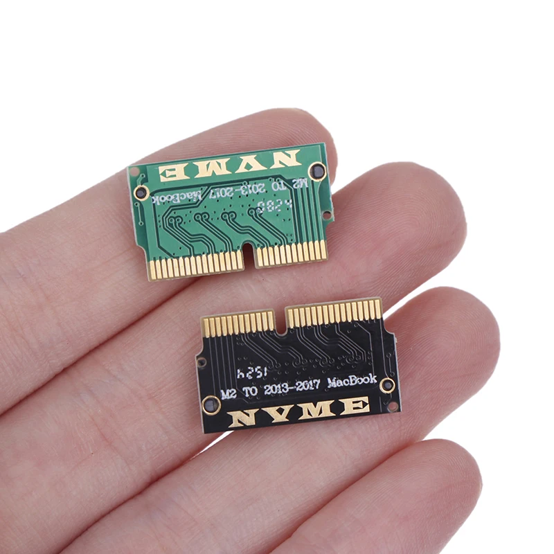 1PC Für M.2 NVMe PCI-E M2 SSD Konverter Karte Macbook SSD Adapter Für Telefon Macbook Air Pro 2013-2017 A1466 A1502