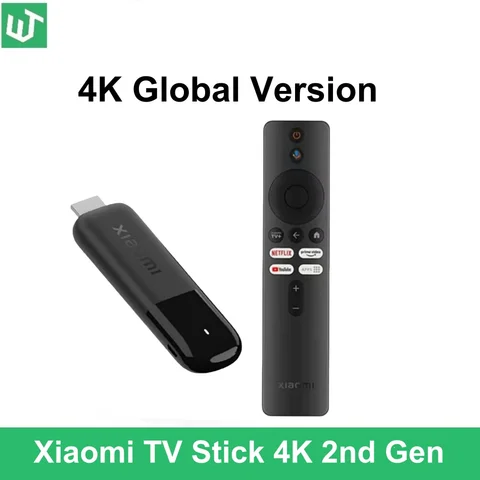 Xiaomi Mi TV Stick 4K 2-го поколения 2025 года черный