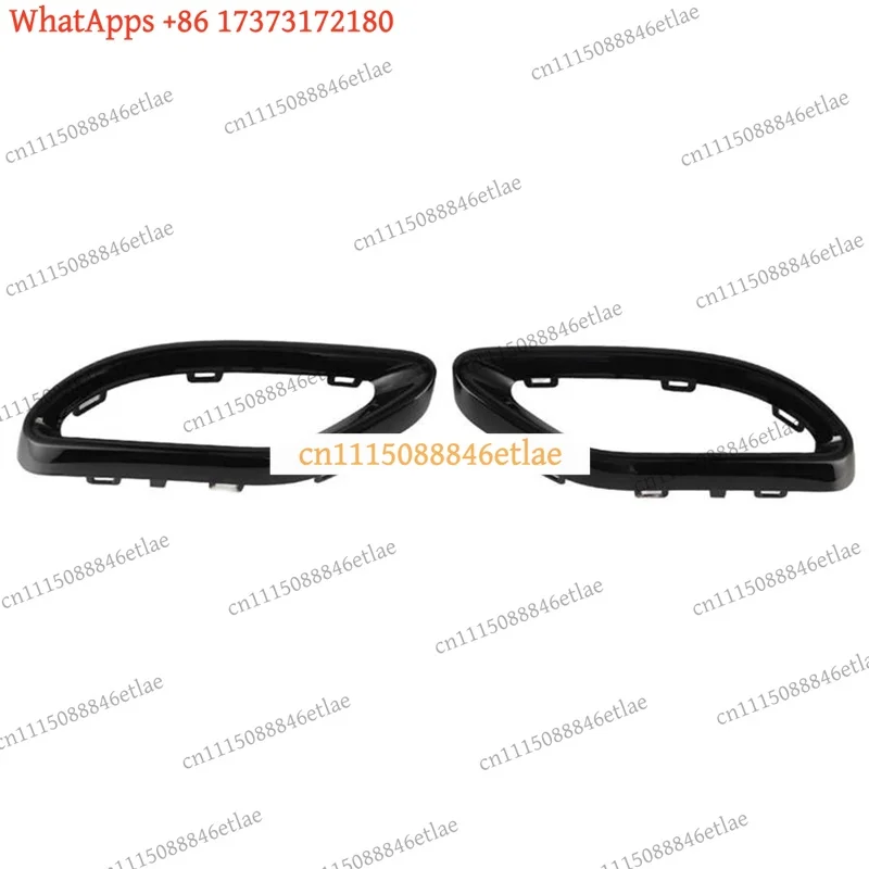k3 Exhaust Muffler Tip Cover Trim, Rear Exhaust Pipe Decoration, for Mercedes-Benz A B C E GLC CLS