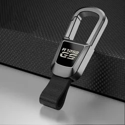 motorcycle keychain Alloy Key chain leather key ring for BMW R1200GS R1200R R1200RT R1250GS R