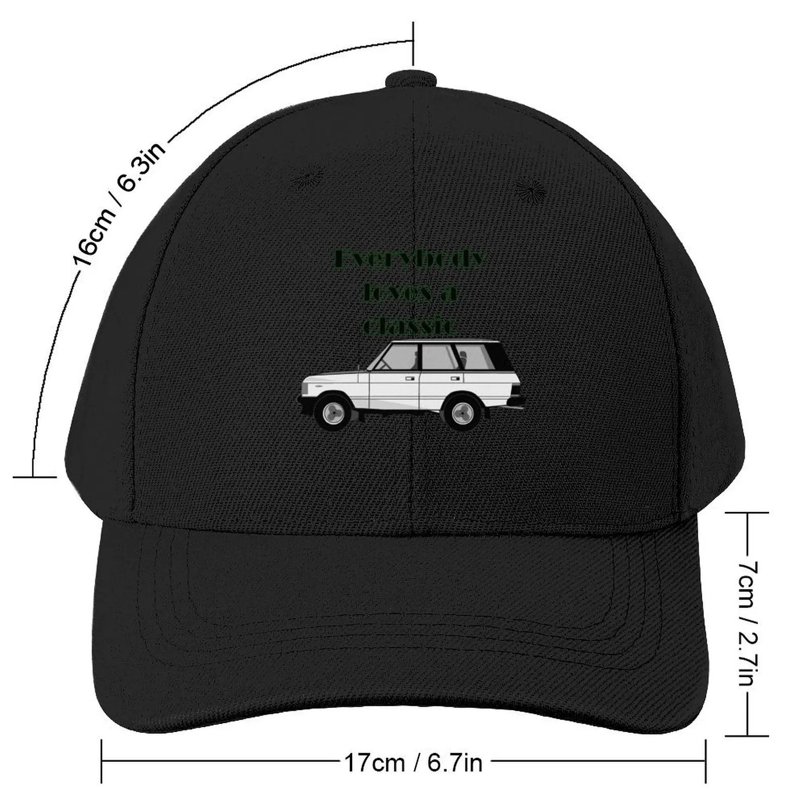 Range Rover Classic Baseball Cap Anime Streetwear custom Hat Trucker Hat Sun Hats For Women Men's