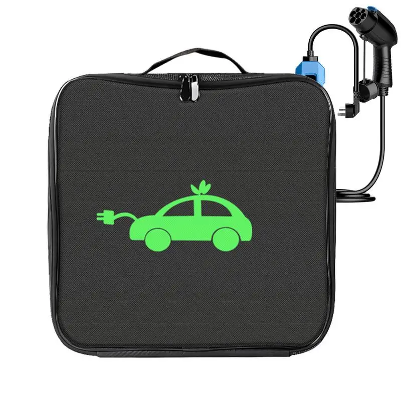 حقيبة تخزين كابلات شحن EV المحمولة ، حقيبة كابل وصلة ، منظم كابل ، حقيبة شاحن سيارة كهربائية ذات سعة كبيرة