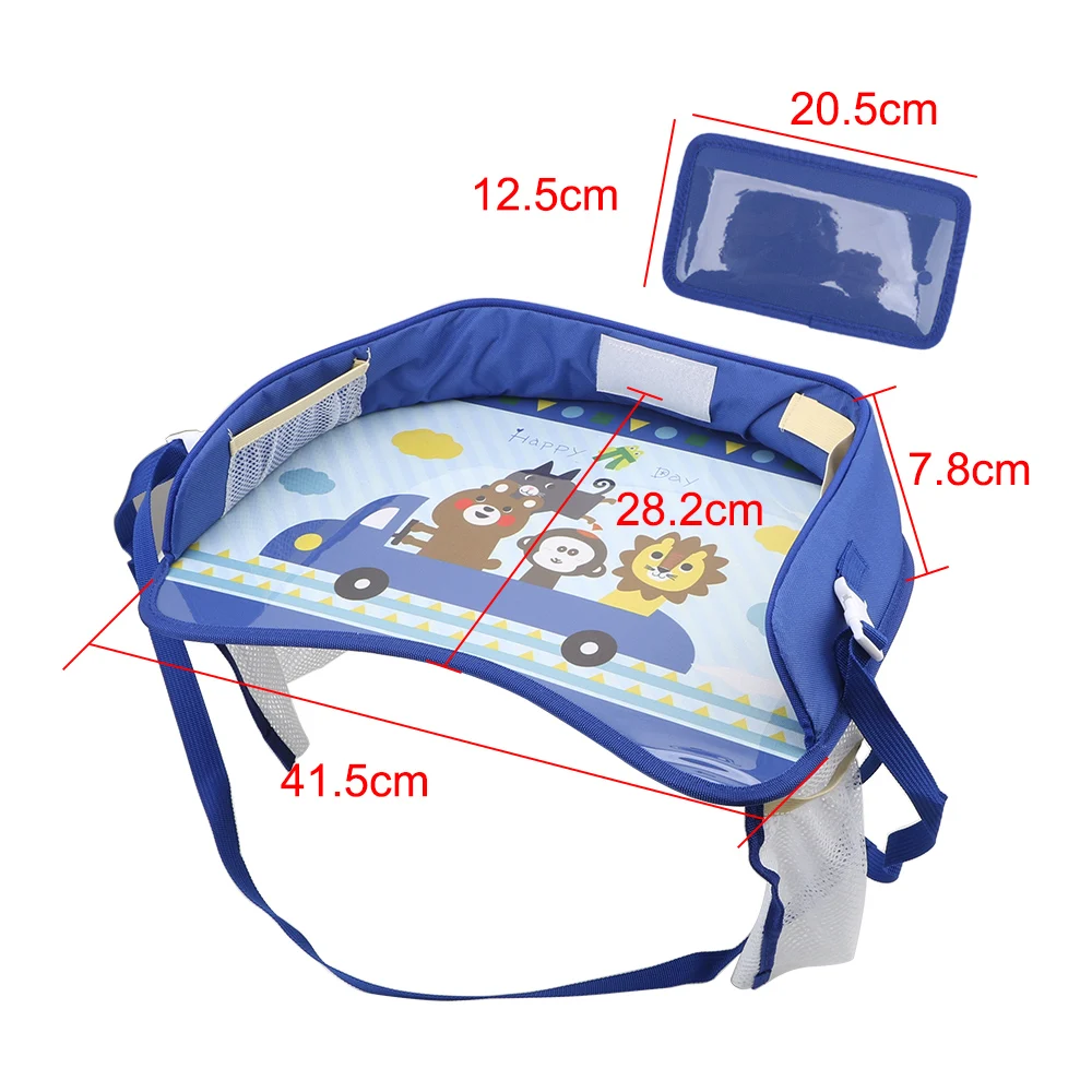Car Drinks Holders Storage Car Safety Seat Tray In-car Accessories Waterproof Kids Toys Infant Children Drink Table Baby Fence