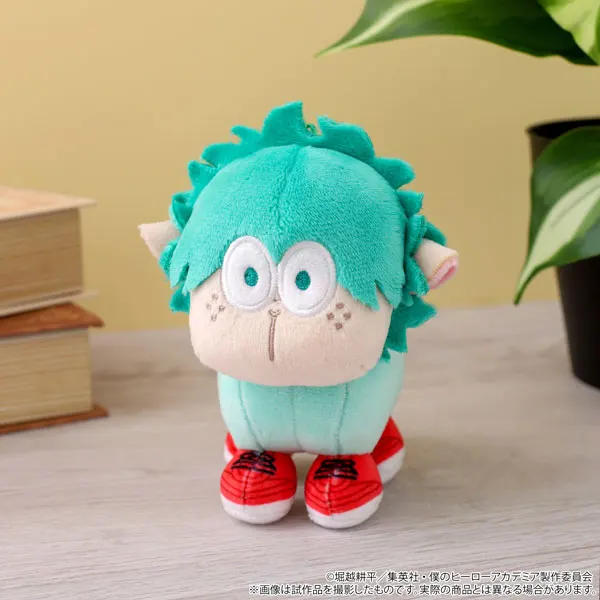 

My Hero Academia Midoriya Izuku Anime Plush Pillow Cotton Cosplay Stuffed Animal Toyfor Fans Soft Cartoon Character Throw Pillow