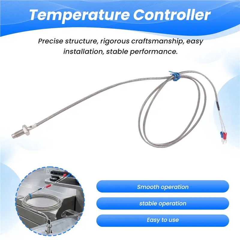 SYW-3.3Ft K Type Thermocouple Temperature Controller 0-400C Sensor Probe