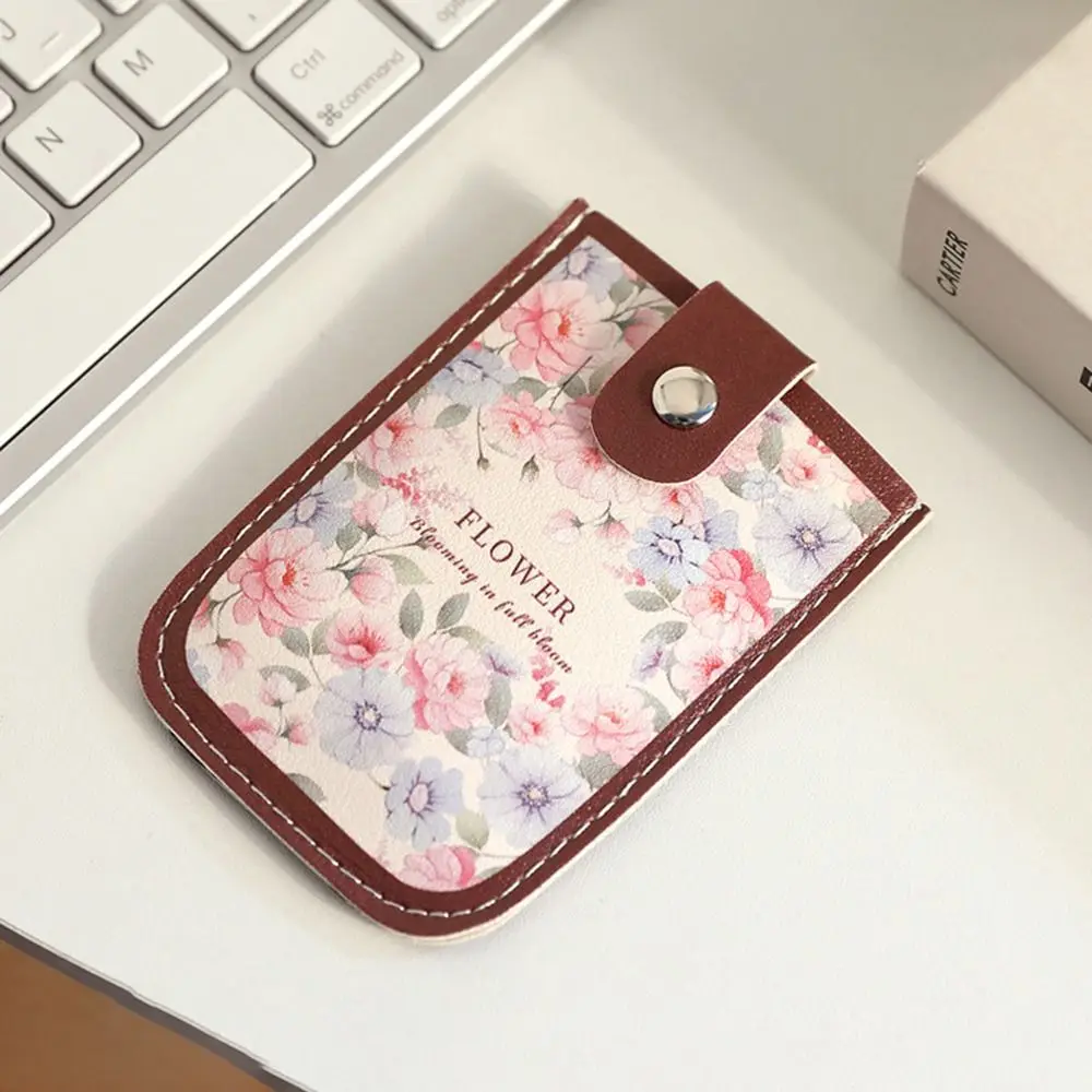 مغلفة أخفى بطاقة صغيرة المحفظة الانسحاب نوع تتفاعل حجب حافظة بطاقات الأعمال بولي Leather الجلود 5 جيوب بطاقة حامل بطاقة الهوية